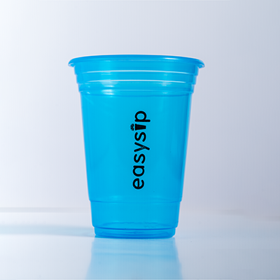 Blazin' Blue Party Cups