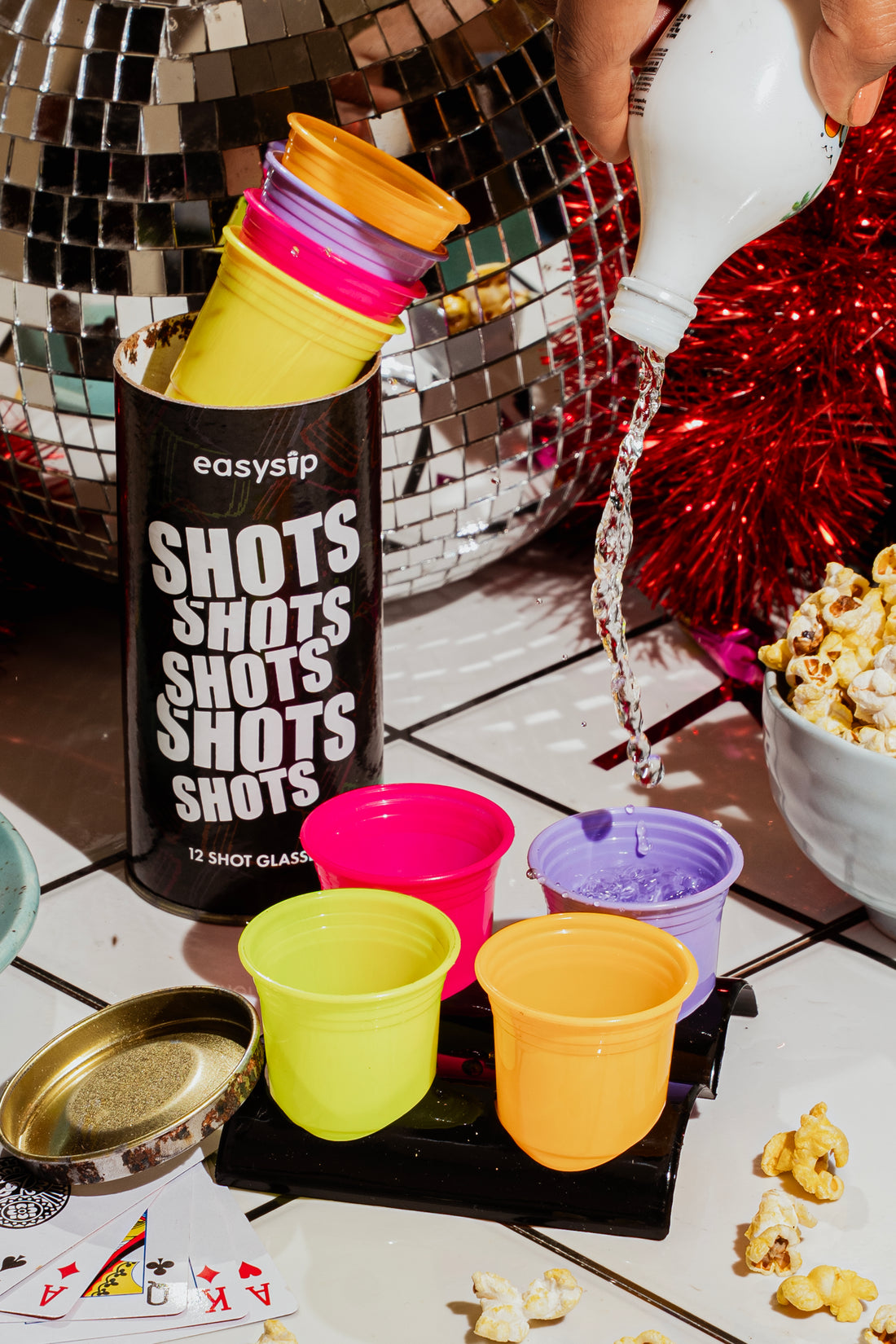 Reusable Party Shot Cups - Pack of 20